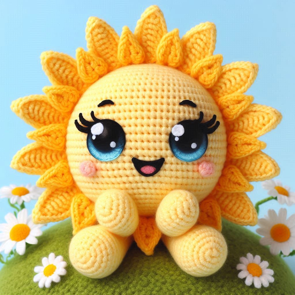 Amigurumi Sun - Crochet Pattern