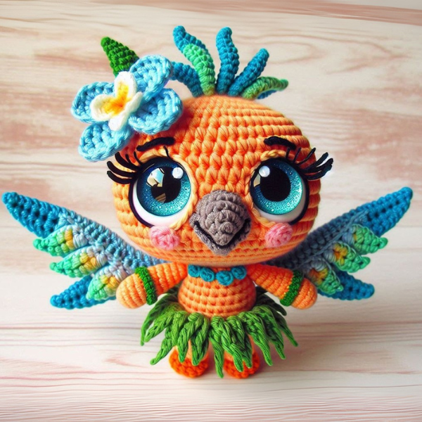 4 in 1 : Aloha Cuties Bundle  – Crochet Pattern