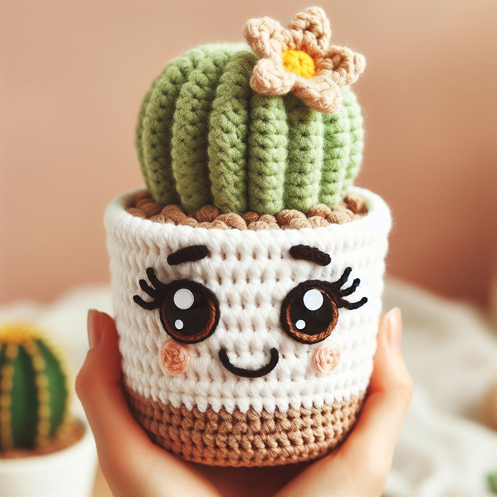 Cactus Plant - Crochet Pattern