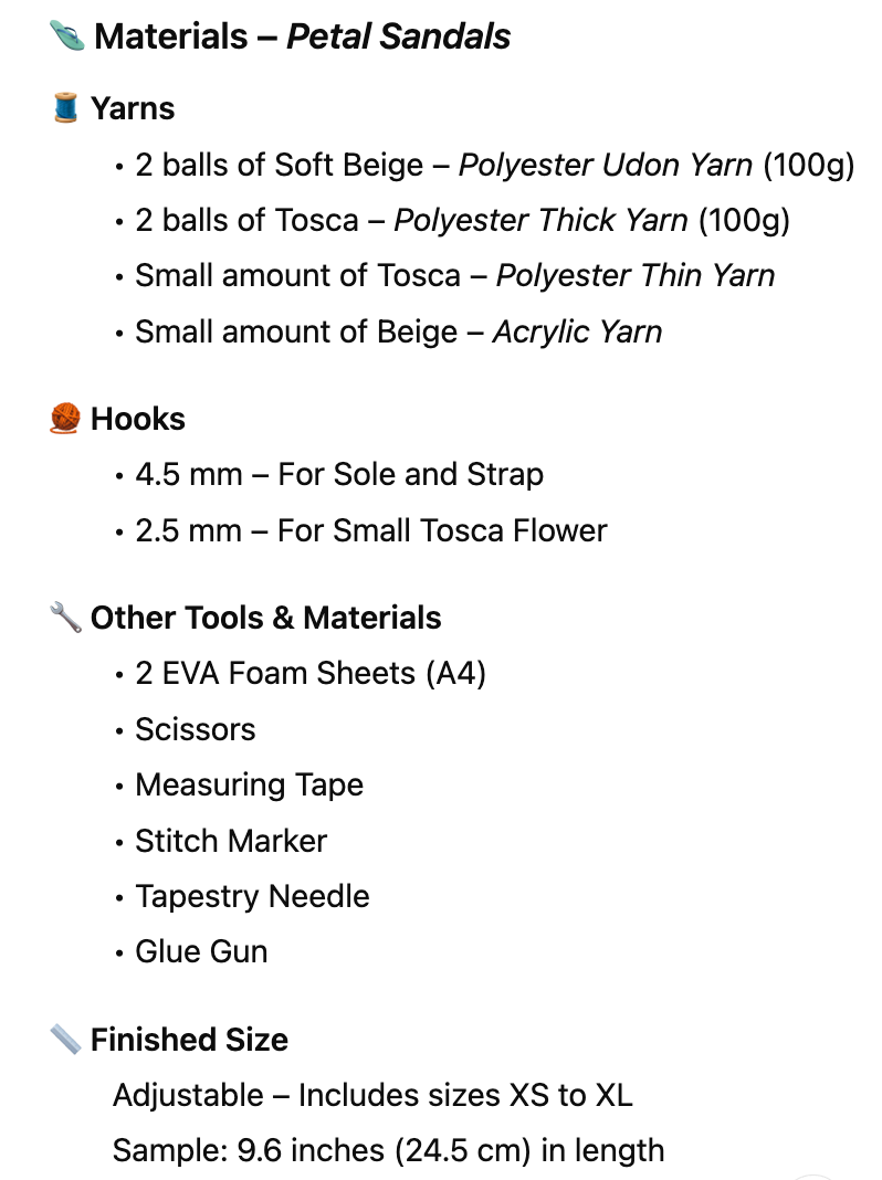 4 in 1: The Coastal Bloom Set  – Crochet Pattern