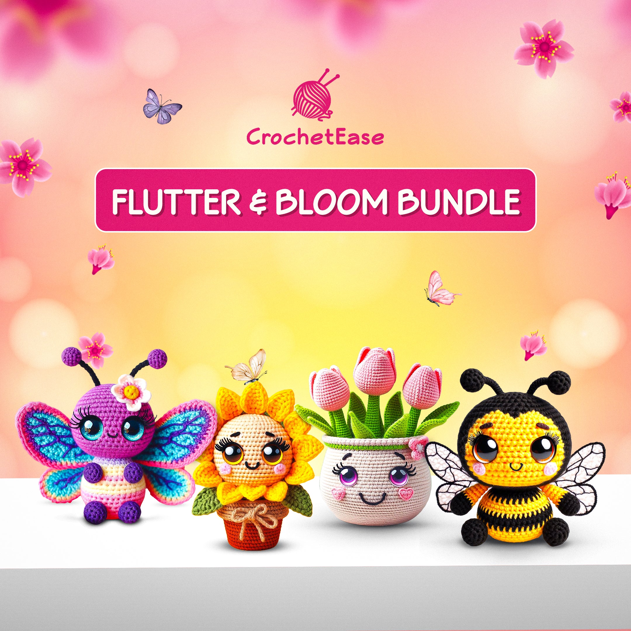 Flutter & Bloom Bundle  – Crochet Pattern