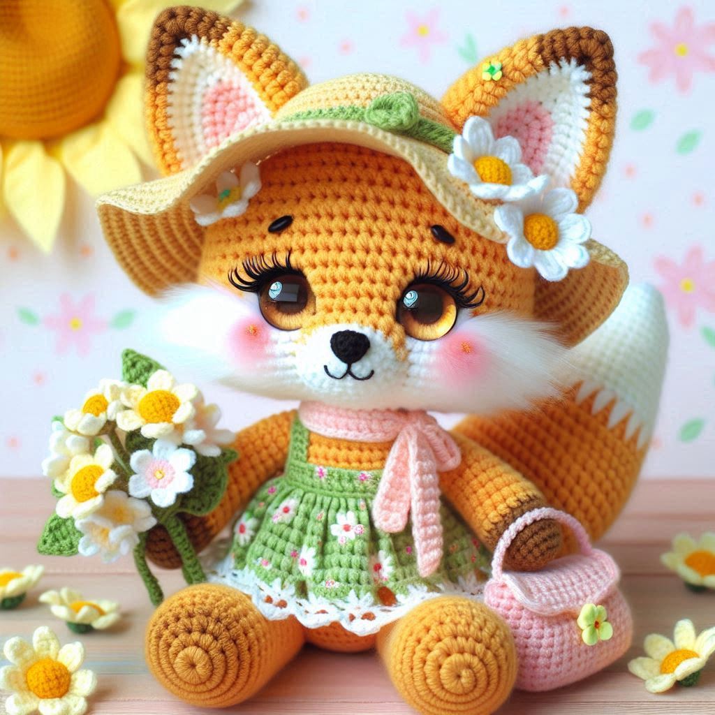 4 in 1 : The Summer Market Tale  – Crochet Pattern