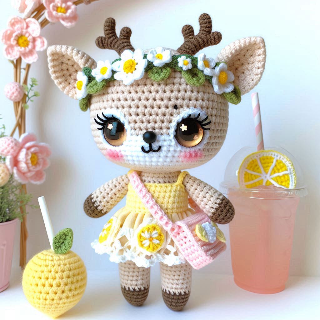 4 in 1 : The Summer Market Tale  – Crochet Pattern