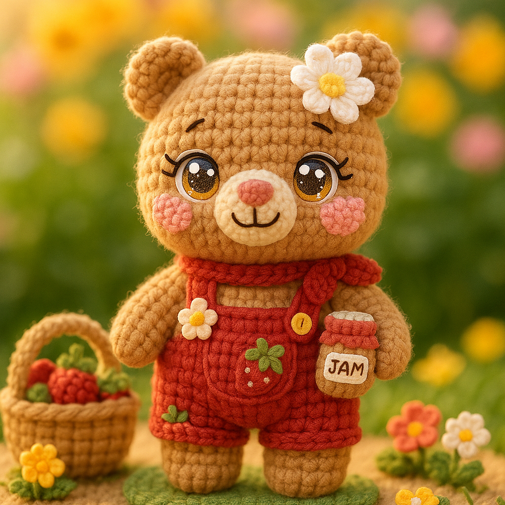 4 in 1 : The Summer Market Tale  – Crochet Pattern