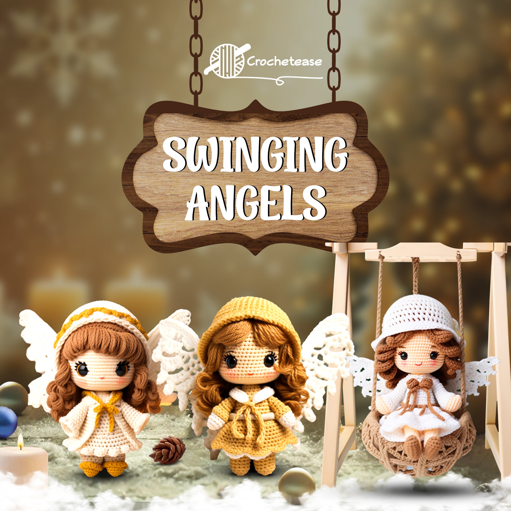 Swinging Angels Set  – Crochet Pattern