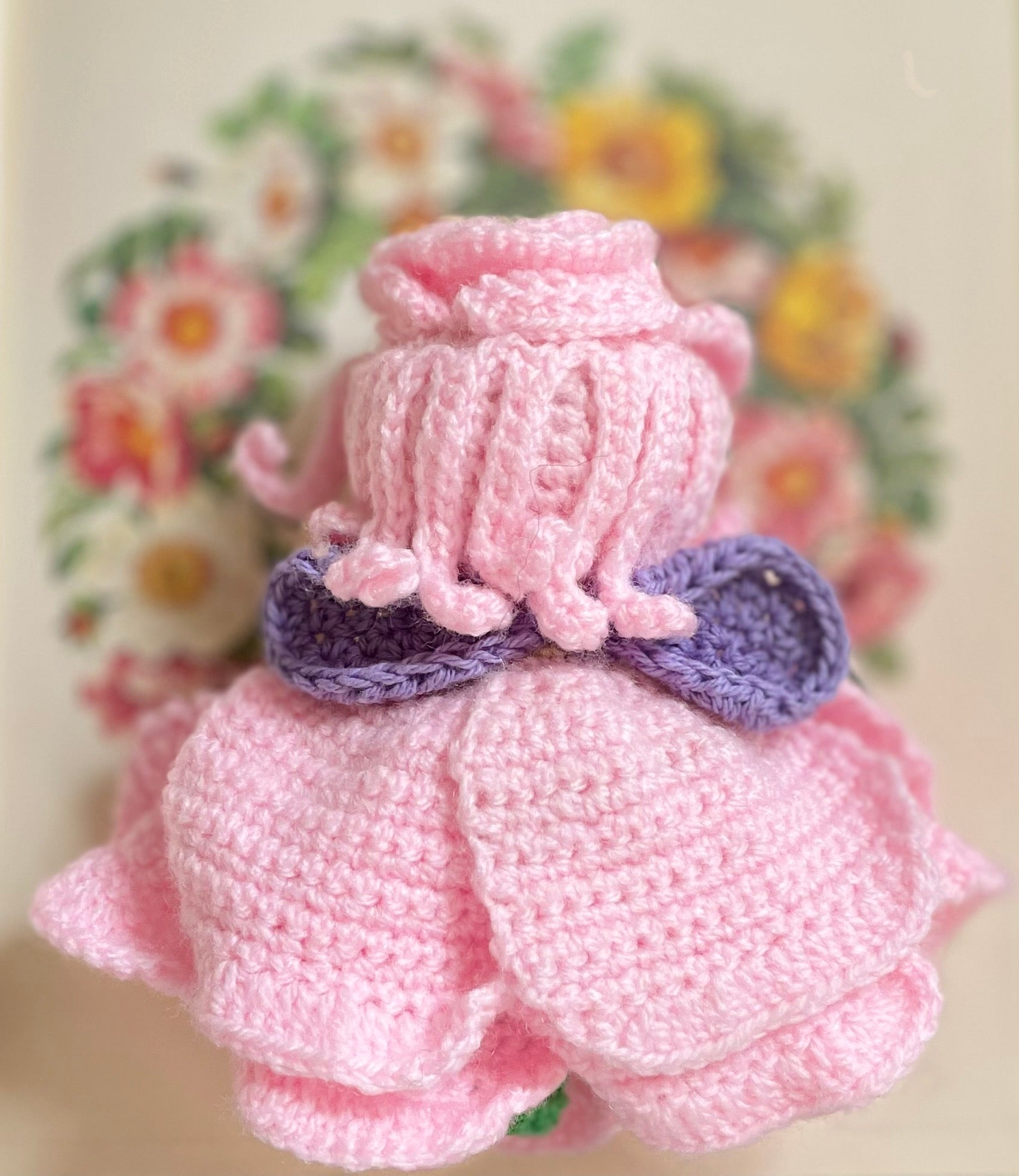 Reversible Rose Doll Pattern – Crochet Pattern